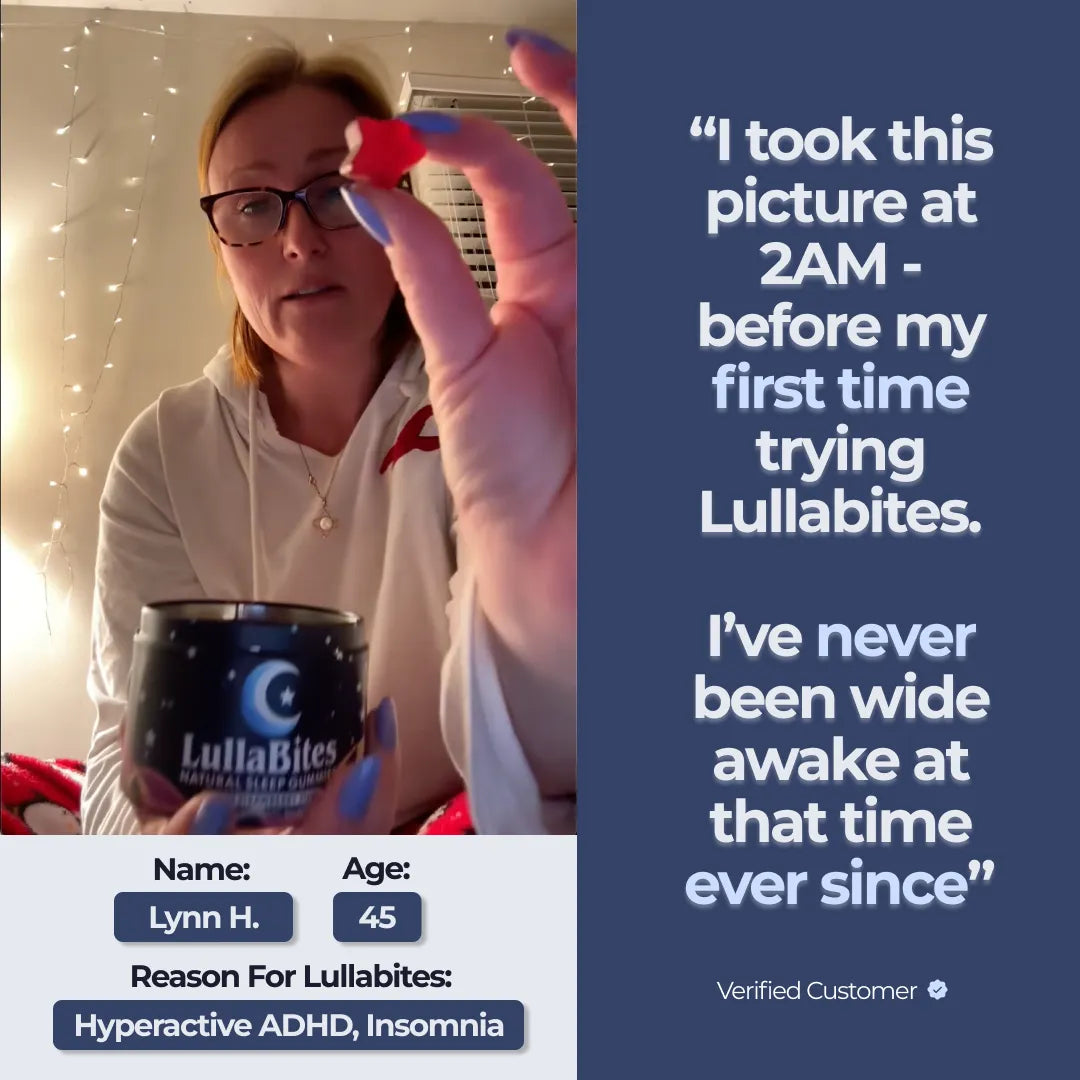 LullaBites Melatonin-Free Sleep Gummies