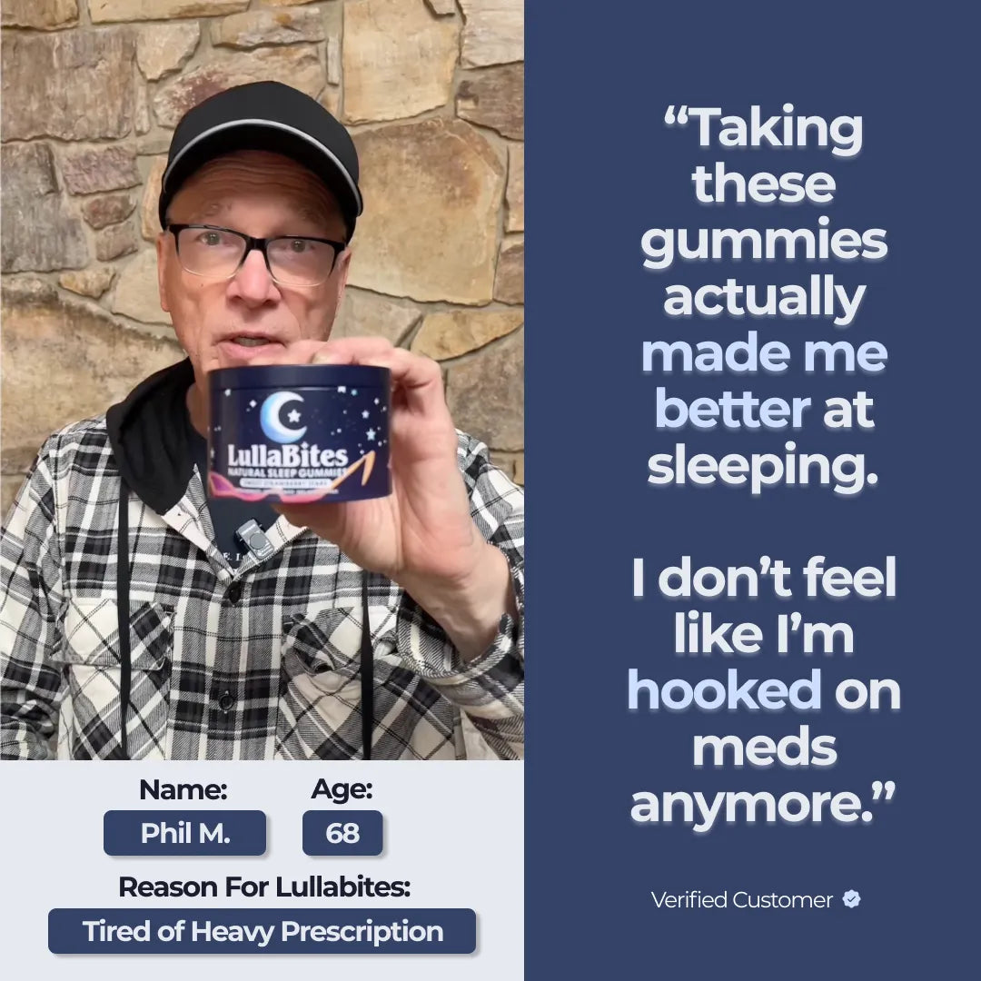LullaBites Melatonin-Free Sleep Gummies