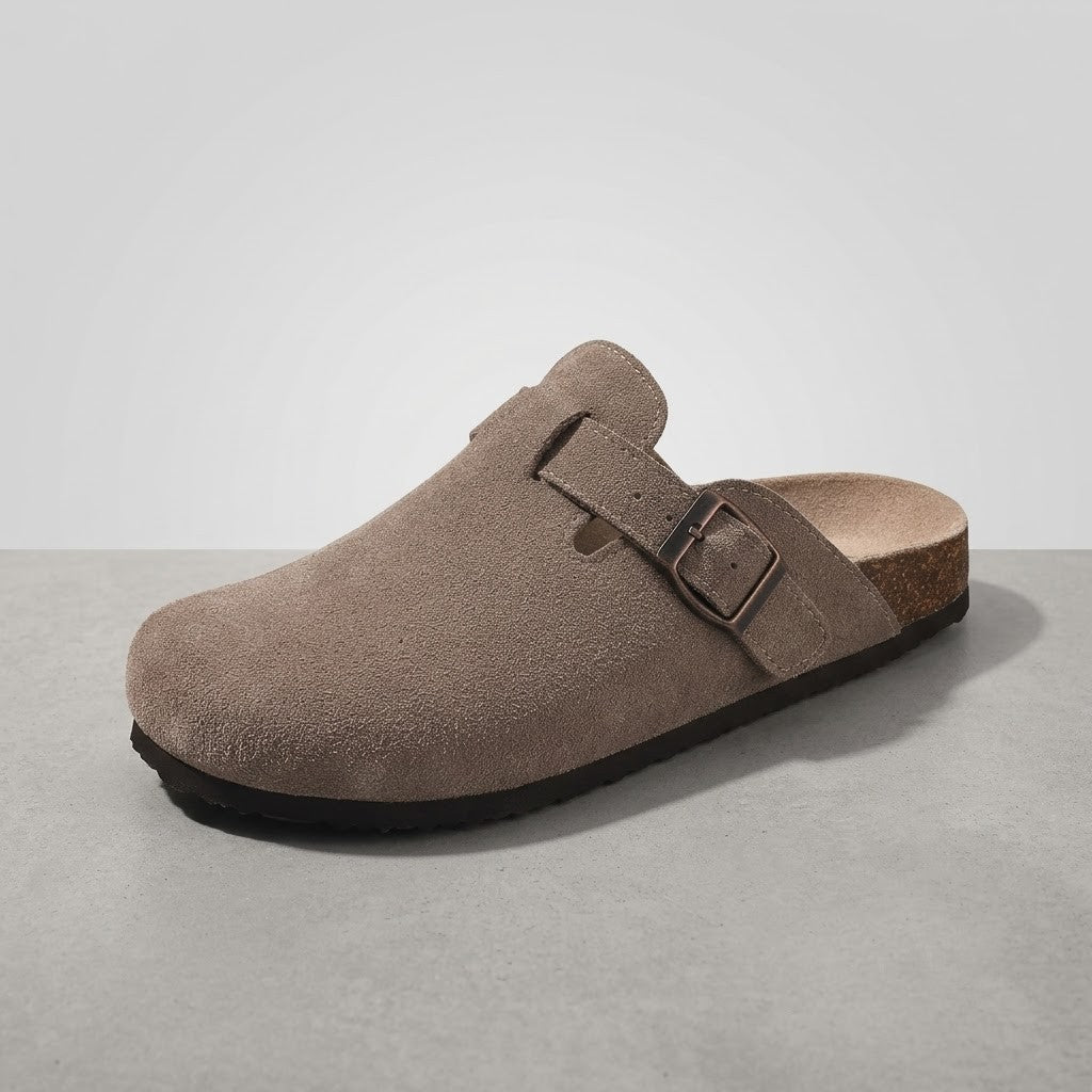 Genuine Suede Clogs