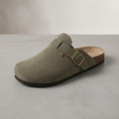 Genuine Suede Clogs