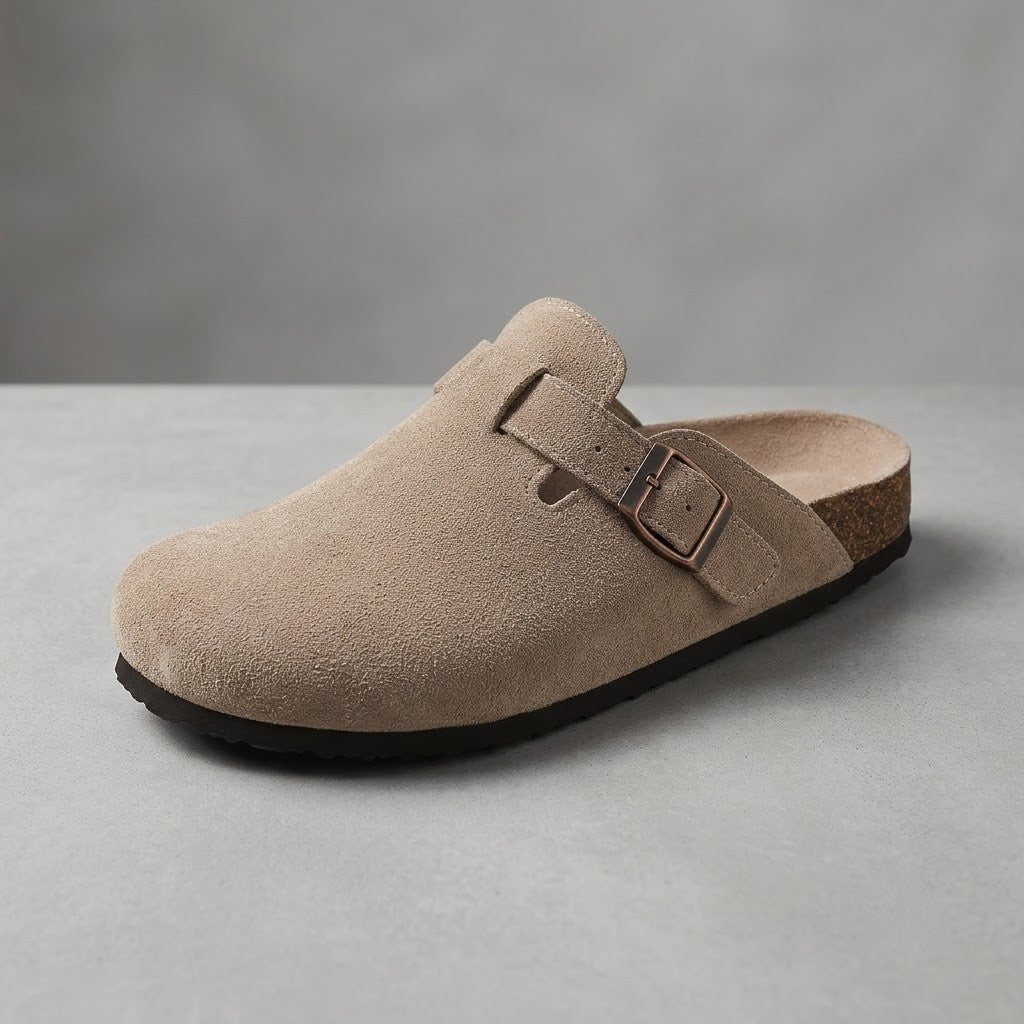 Genuine Suede Clogs