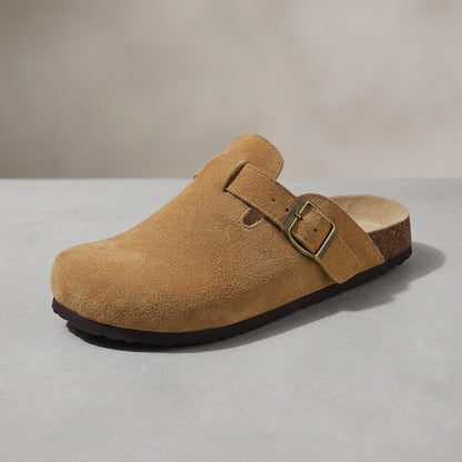 Genuine Suede Clogs